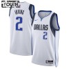 Camiseta Niños Dallas Mavericks Kyrie Irving 2 2022-23 Nike Association Edition Blanco Swingman